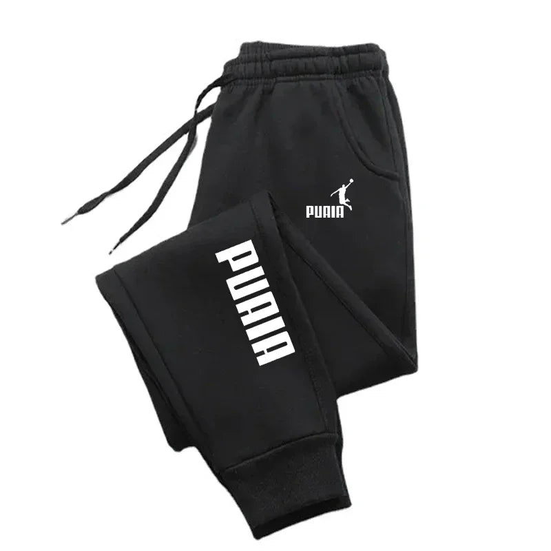 Stylish Men's Logo Joggers