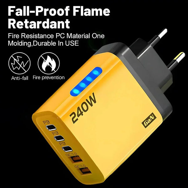 Szybka Ładowarka USB C 240W