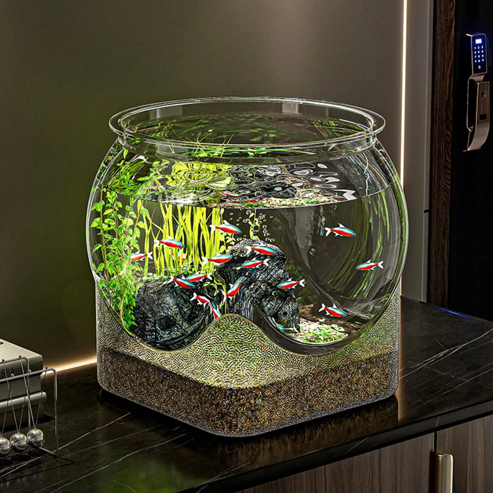 Stylowy Wazon Terrarium na Biurko