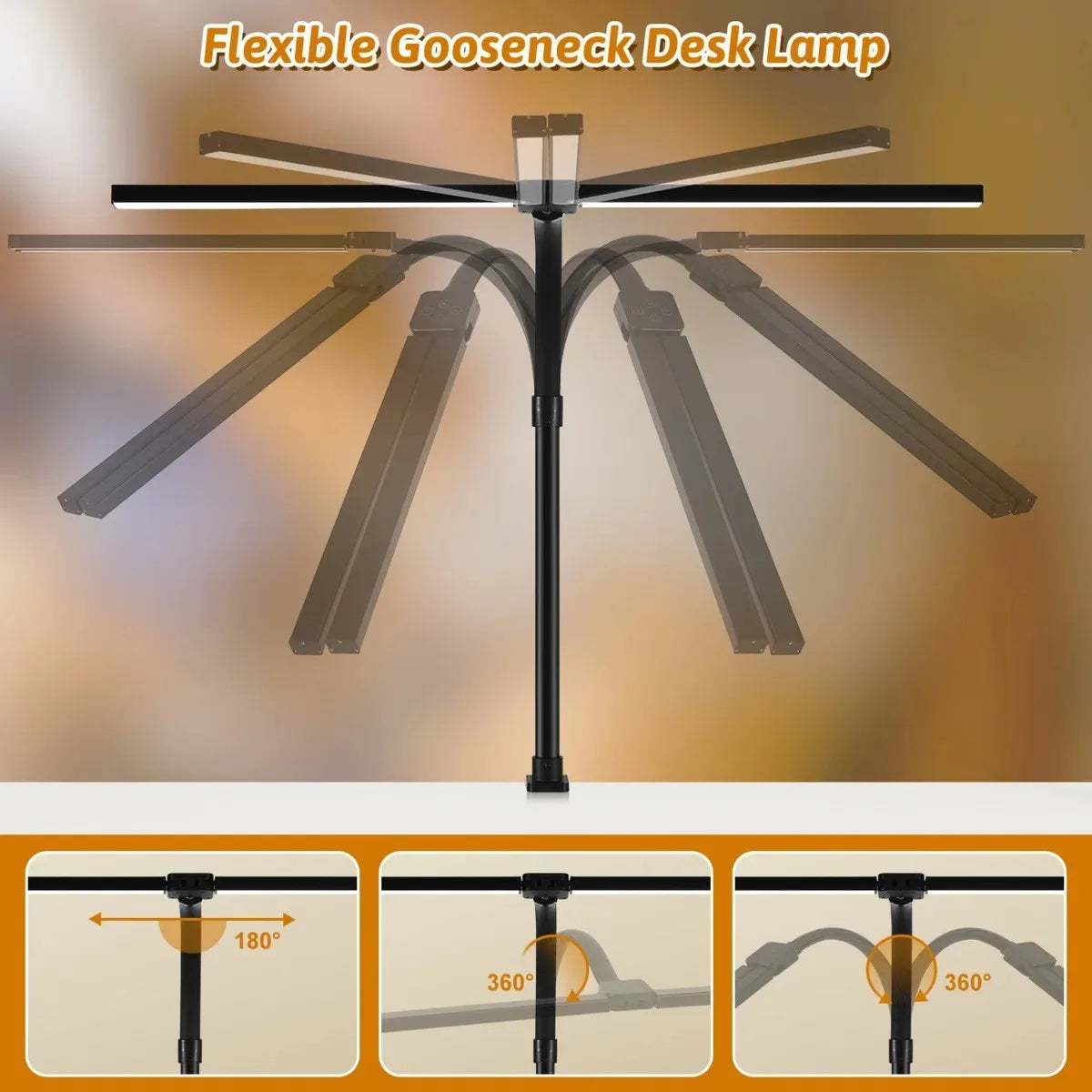 Kreatywna Lampa Biurkowa LED