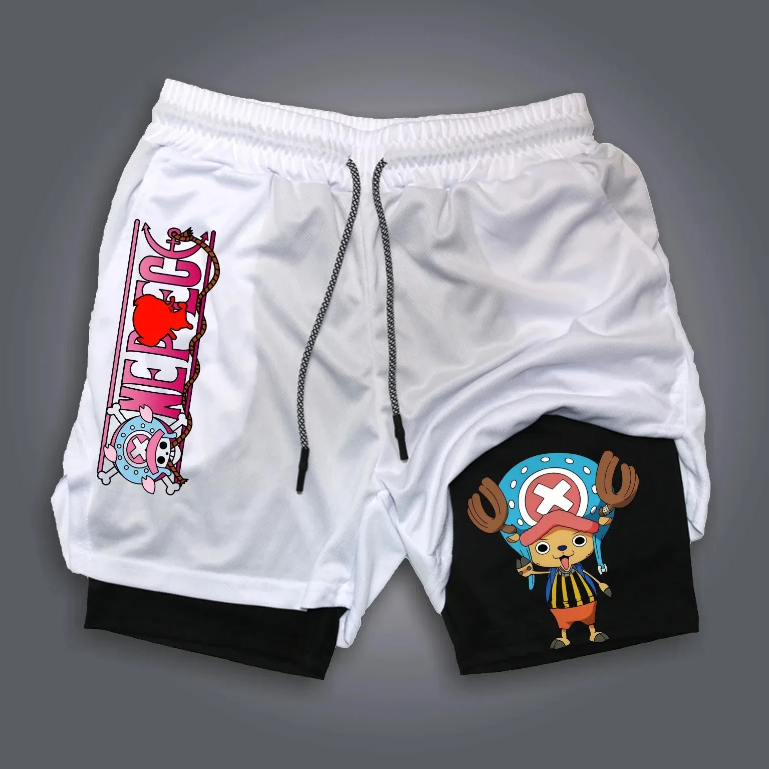 Szorty Sportowe z Motywem Luffy