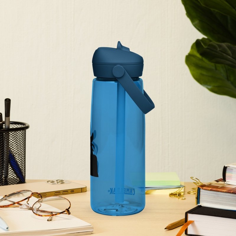 Butelka na Wodę ze Składaną Słomką - WwwhiteTeam - Product mockup - 